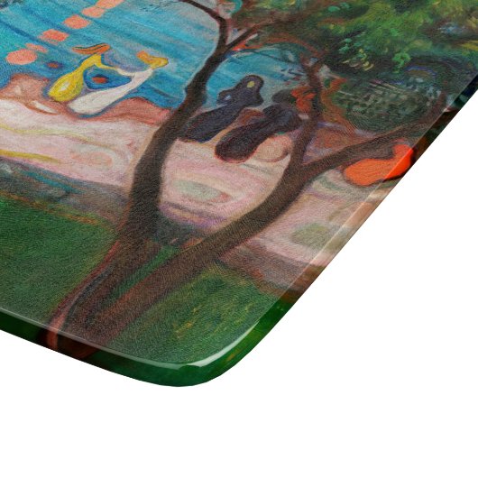 Planche À Découper Edvard Munch - Danse sur la plage (Coin)