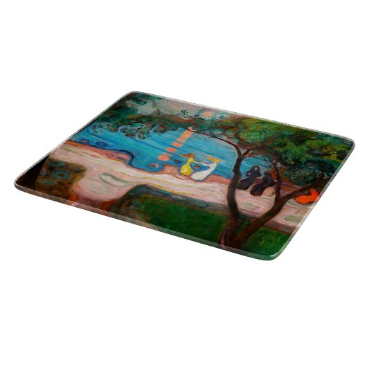 Planche À Découper Edvard Munch - Danse sur la plage (Coin)