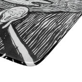Planche À Découper Edvard Munch - La lithographie de cri (Coin)