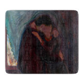 Planche À Découper Edvard Munch - Le baiser (Devant)