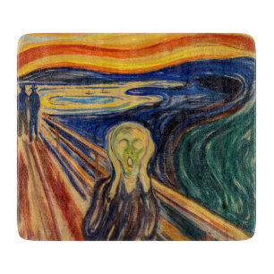 Planche À Découper Edvard Munch - Le cri 1910