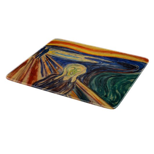 Planche À Découper Edvard Munch - Le cri 1910 (Coin)
