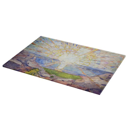 Planche À Découper Edvard Munch - Le Soleil 1911 (Coin)