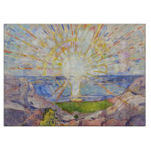 Planche À Découper Edvard Munch - Le Soleil 1911 (Devant)