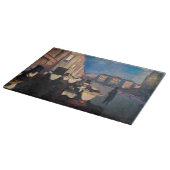 Planche À Découper Edvard Munch - Soirée sur Karl Johan Street (Coin)