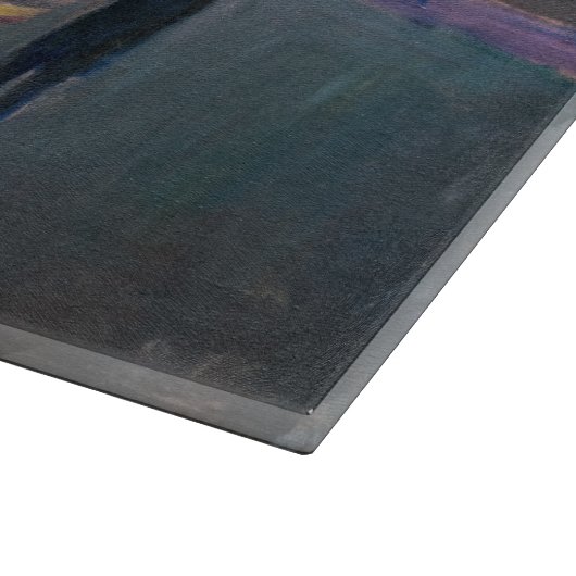 Planche À Découper Edvard Munch - Soirée sur Karl Johan Street (Coin)