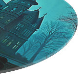 Planche À Découper Eerie Victorian Mansion Lune (Coin)