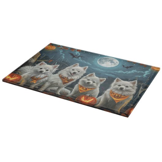 Planche À Découper Éffrayant américain Eskimo Halloween (Coin)