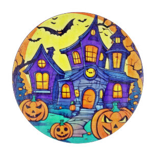 Planche À Découper Éffrayant Haunted Mansion Art