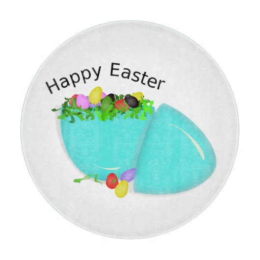 PLANCHE À DÉCOUPER EGG "HAPPY EASTER" (Devant)
