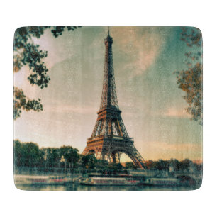 Planche À Découper Eiffel tour lancer oreiller