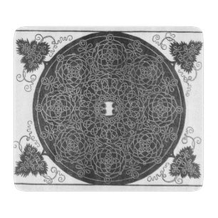 Planche À Découper Elaborate Knot Motif (par Albrecht Dürer)