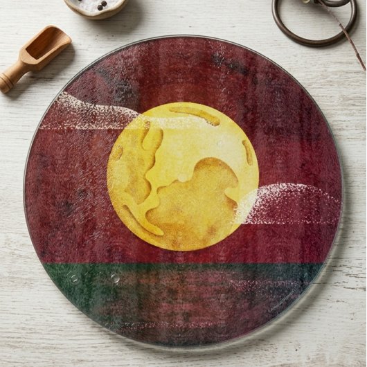 Planche À Découper Élégance de l'Océan au Clair de Lune