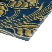 Planche À Découper Élégance Fleur Dorée   (Coin)