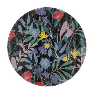 Planche À Découper Élégance florale : Arrière - plan Vintage Abstrait