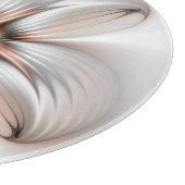 Planche À Découper Élégance florale Art Abstrait fractal moderne (Coin)