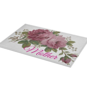 Planche à découper Élégance Rose Rose