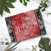 Planche À Découper Élégant 40e 80e Anniversaire de Mariage Rubis