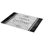 Planche À Découper Élégant 60e anniversaire de Mariage de diamant (Coin)