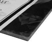 Planche À Découper Élégant 60e anniversaire de Mariage de diamant (Coin)