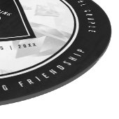 Planche À Découper Élégant 60e anniversaire de Mariage de diamant (Coin)