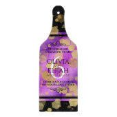 Planche À Découper Élégant 6ème anniversaire de Mariage d'Améthyste (Devant)