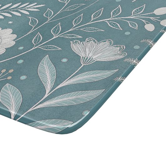 Planche À Découper Elegant 6x7 Glass Cutting Board with Stylish Desig (Coin)