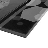 Planche À Découper Élégant 70e anniversaire de Mariage Platinum (Coin)