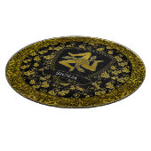 Planche À Découper Élégant baroque sicilien Trinacria (Coin)