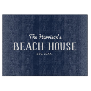 Planche À Découper Elégant Beach House