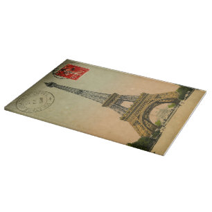 Planche À Découper Élégant et Beau Vintage Paris
