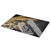 Planche À Découper élégant faux or et gris bracelet (Coin)