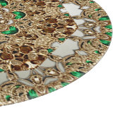 Planche À Découper Elegant Gold Ornate Cutting Board (Coin)