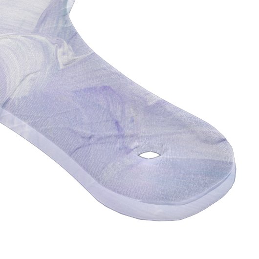 Planche À Découper Elegant Lavender And White Paint Pattern (Coin)