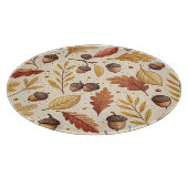 Planche À Découper Élégant Motif Automne (Coin)