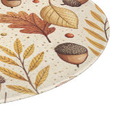 Planche À Découper Élégant Motif Automne (Coin)