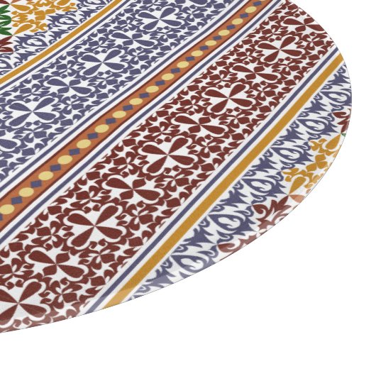 Planche À Découper élégant motif ethnique (Coin)