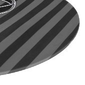 Planche À Découper Élégant Noir Sensibilisation au Ruban Bande Vertic (Coin)