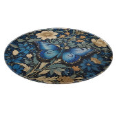 Planche À Découper Elégant Papillon Bleu William Morris Inspiré (Coin)