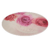 Planche À Découper Elegant pink bouquets (Coin)