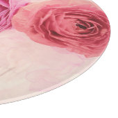 Planche À Découper Elegant pink bouquets (Coin)