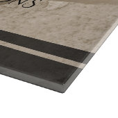 Planche À Découper Elégant Sepia Toned Cracked Stones (Coin)