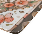 Planche À Découper Elégant ton de la Terre aquarelle conception (Coin)