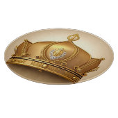 Planche À Découper Elégante Couronne d'or (Coin)