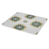 Planche À Découper Élégante Étoile géométrique moderne éclate (Coin)