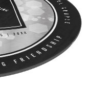 Planche À Découper Élégante fête du 10e anniversaire du Mariage de Ti (Coin)