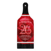 Planche À Découper Élégante fête du 26e anniversaire du Mariage Rose (Devant)