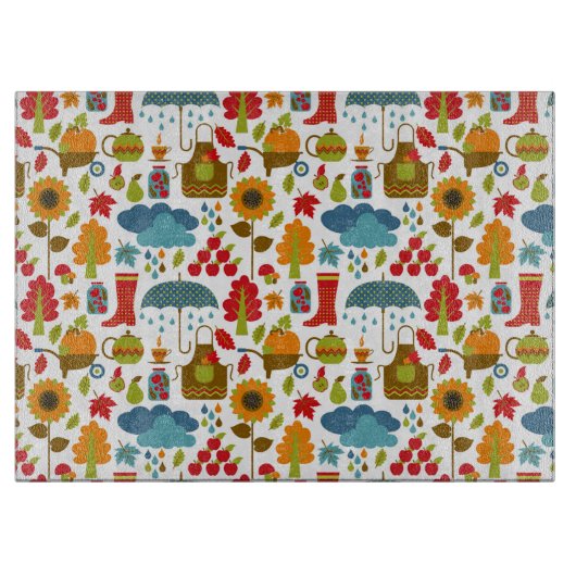 Planche À Découper Éléments Automne (Devant)