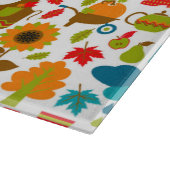Planche À Découper Éléments d'automne (Coin)
