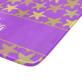 Planche À Découper Élepée colorée sur le violet (Coin)